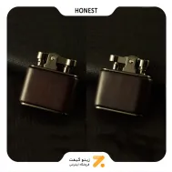 فندک بنزینی هانست طرح چوب مدل 2201-85-​Honest Lighter SN-LIHN-2201-85