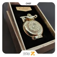 فندک بنزینی چیف طلایی طرح دایره مدل 2201-127-​​Chief Lighter SN-LICH-2201-127