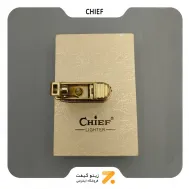 فندک بنزینی چیف طلایی مدل 2201-58-​Chief Lighter SN-LICH-2201-58