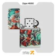فندک زیپو 540 رنگ طراحی ماریا تیورینا مدل 49392-Zippo Lighter 49392 Marija Tiurina