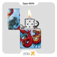 فندک زیپو 540 رنگ طرح اژدها مدل 49354-Zippo Lighter 49354 ​Dragon Design 540 color