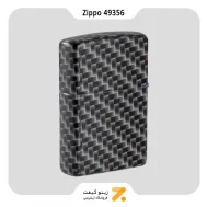 فندک زیپو 540 رنگ طرح فیبر کربن مدل 49356-Zippo Lighter 49356 49352 CARBON FIBER DESIGN