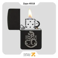 فندک زیپو رپلیکا 1941 طرح لوگو نیروی دریایی آمریکا مدل 49318-Zippo Lighter 49318 US Navy