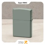 فندک زیپو سبز مدل 49843-​Zippo Lighter 49843 SAGE GREEN MATTE