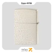 فندک زیپو سفید ضد خش طرح اسکلت و قارچ مدل 49786-Zippo Lighter 49786 49181 SKULLSHROOM DESIGN