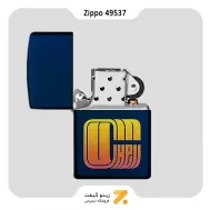 فندک زیپو سورمه ای طرح پرف مدل 49537-Zippo Lighter ​49537 239 PERF