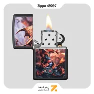 فندک زیپو طرح اژدها مدل 49097-Zippo Lighter 49097 218 ANNE STOKES COLLECTION