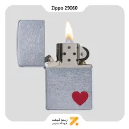 فندک زیپو طرح قلب مدل 29060-​Zippo Lighter 29060 207 LOVE