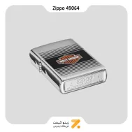 فندک زیپو طرح لوگو هارلی دیویدسون مدل 49064-​Zippo Lighter 49064 250 HARLEY DAVIDSON