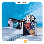 فندک زیپو طرح نقاشی صورت مدل 24404-​Zippo Lighter 24404 BS Face Painting