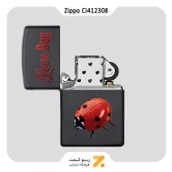 فندک زیپو طرح کفشدوزک مدل سی آی 412308-​Zippo Lighter ​218 CI412308 LOVE BUG