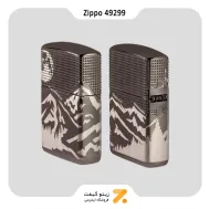 فندک زیپو طرح کوهستان مدل 49299-Zippo Lighter 49299 24095 MOUNTAIN DESIGN