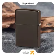 فندک زیپو قهوه ای تیره طرح لوگو هارلی دیویدسون مدل 49466-Zippo Lighter 49466 49180 HARLEY DAVIDSON