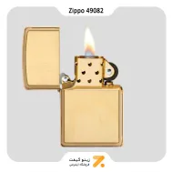 فندک زیپو مدل 49082 با روکش چوب طبیعی-​Zippo Lighter 49082 204B WOODCHUCK BIRCH