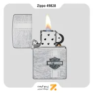 فندک زیپو مدل 49828 طرح لوگو هارلی دیویدسون-Zippo Lighter 49828 200 HARLEY DAVIDSON
