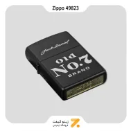 فندک زیپو مشکی طرح جک دنیلز مدل 49823-Zippo Lighter 49823 218 JACK DANIELS