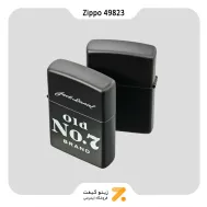 فندک زیپو مشکی طرح جک دنیلز مدل 49823-Zippo Lighter 49823 218 JACK DANIELS