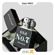 فندک زیپو مشکی طرح جک دنیلز مدل 49823-Zippo Lighter 49823 218 JACK DANIELS