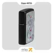 فندک زیپو کالکشن ان استوک طرح برجسته اژدها مدل 49755-Zippo Lighter 49755 218 ANNE STOKES GOTHIC GUAR