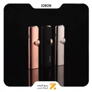 فندک گازی جوبون نقره ای مدل متال فلاینت-​Jobon Metal Flint Torch Lighter