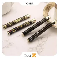 فندک گازی طلایی هانست مدل مدادی-Honest Lighter SN-LIHN-2201-45