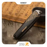 فندک گازی مشکی هانست مدل 2201-37-​Honest Lighter SN-LIHN-2201-37