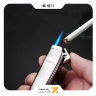 فندک گازی هانست مدل 2201-25-Honest Lighter SN-LIHN-2201-25