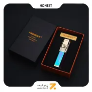 فندک گازی هفت رنگ هانست مدل دو شعله-​​Honest Lighter Jet Torch Colorful​