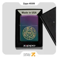 49399 Lucky Symbols Design فندک زیپو هفت رنگ مدل 49399 طرح سمبل های خوش شانسی