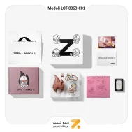 Zippo Modoli LOT-0069-C01 فندک زیپو مودولی طرح موتور