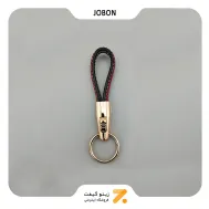 جاکلیدی جوبون با روکش چرم قرمز و مشکی-KEY HOLDER HONEST SN-KCHN-2201-20