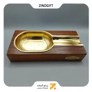 زیر سیگاری برگ جیفنگ طرح چوب مدل اس ان-60-JIFENG CIGAR ASHTRAY SN-ASJI-2101-60