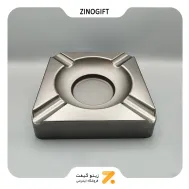 زیر سیگاری برگ جیفنگ نقره ای کروم مدل اس ان-26-JIFENG CIGAR ASHTRAY SN-ASJI-2101-26