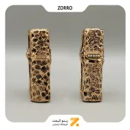 فندک بنزینی زورو طرح صلیب مدل 2202-219-​Zorro Lighter SN-LIZO-2202-219