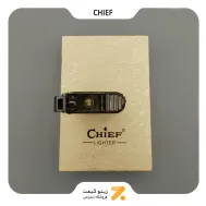 فندک بنزینی چیف دودی مدل 2201-59-​Chief Lighter SN-LICH-2201-59