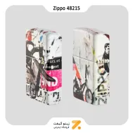 فندک زیپو 540 رنگ مدل 48215 طرح دوچرخه سوار-Zippo Lighter 48215 Pop Art Design