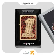فندک زیپو مدل 48361 طرح هارلی دیویدسون-Zippo Lighter 48361 254B HARLEY DAVIDSON
