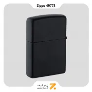 فندک زیپو مشکی مدل 49775 طرح جمجمه قرمز-Zippo Lighter 49775 218 RED SKULL DESIGN