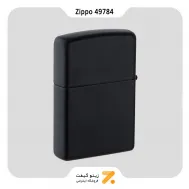 فندک زیپو مشکی مدل 49784 طرح مجسمه آزادی-​Zippo Lighter 49784 218 LADY LIBERTY DESIGN