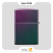 فندک زیپو هفت رنگ مدل 49186 طرح کلاغ سیاه-​Zippo Lighter 49186 49146 RAVEN DESIGN