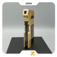 فندک گازی جوبون طلایی با شعله پیپ مدل 2202-30-​Jobon Lighter SN-LIJB-2202-30
