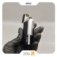 فندک گازی دروی مشکی مدل 2202-4-​Derui Lighter SN-LIDR-2202-4
