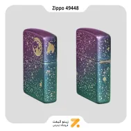 ​Zippo Lighter 49448 49146 STARRY SKY DESIGN فندک زیپو هفت رنگ مدل 49448 طرح ماه و آسمان پر ستاره