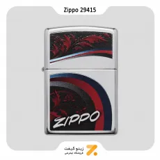 Zippo Lighter 29415 250 SATIN & CHROME فندک بنزینی زیپو های پلیش مدل