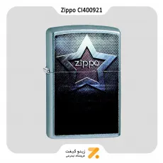 فندک بنزینی زیپو طرح ستاره مدل سی آی 400921-Zippo Lighter 207 CI400921 ZIPPO STAR