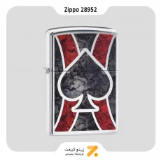 فندک بنزینی زیپو مدل 28952 طرح آس پیک-​Zippo Lighter 28952 250 ACE