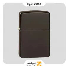 فندک زیپو رنگ قهوه ای تیره مدل 49180-Zippo Lighter 49180 REG BROWN MATTE