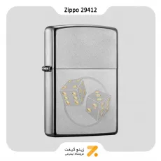 فندک زیپو طرح تاس مدل 29412-​Zippo Lighter 29412 205 DICE​