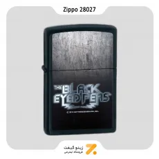 فندک زیپو طرح لوگو گروه بلک آید پیز مدل 28027-Zippo Lighter 28027 218-BLACK EYED PEAS 28027
