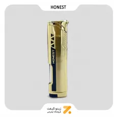 فندک گازی طلایی هانست مدل 2201-34-​Honest Lighter SN-LIHN-2201-34